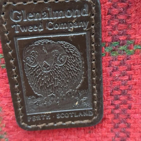 Harris Tweed Glenalmond co Plaid Tote - Picture 14 of 14